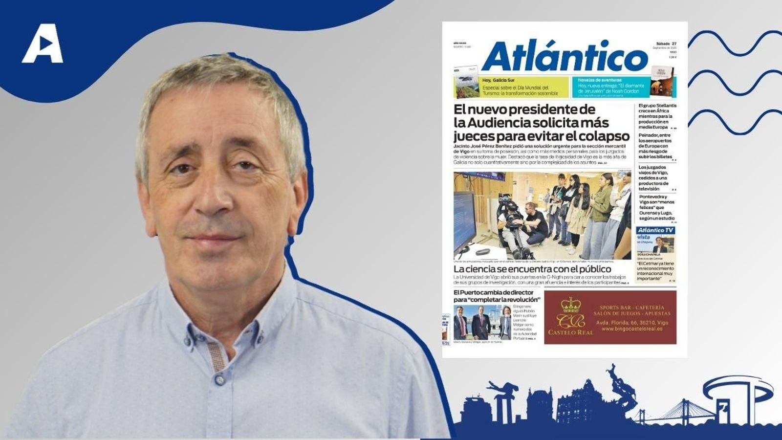 La portada de Atlántico del 27 de septiembre