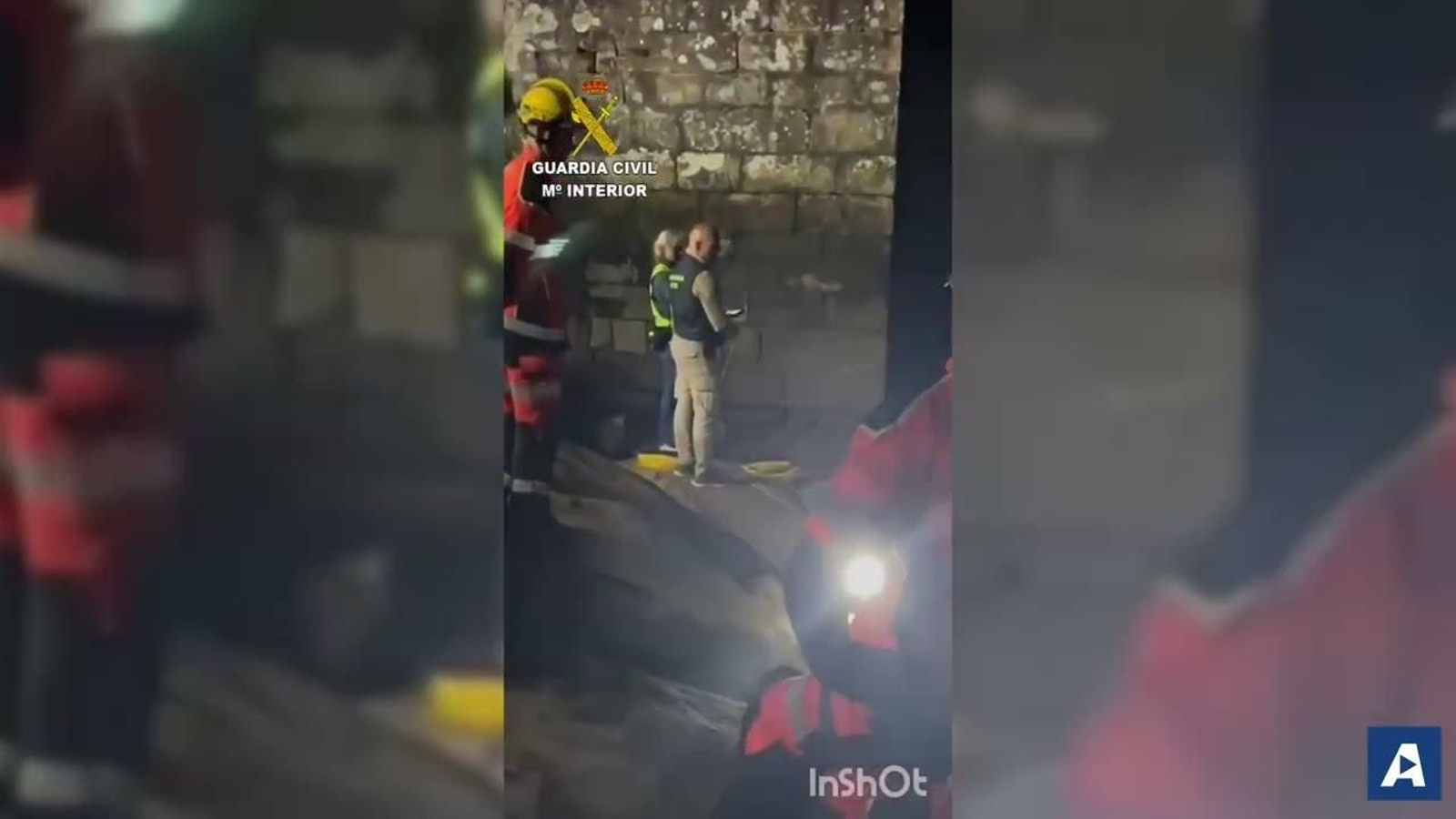 Un dron submarino de la Guardia Civil rescata el cuerpo de un joven en el Verdugo