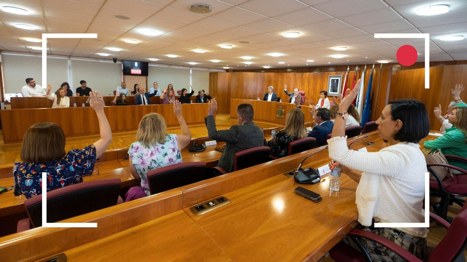 Pleno da corporación municipal do Concello de Vigo