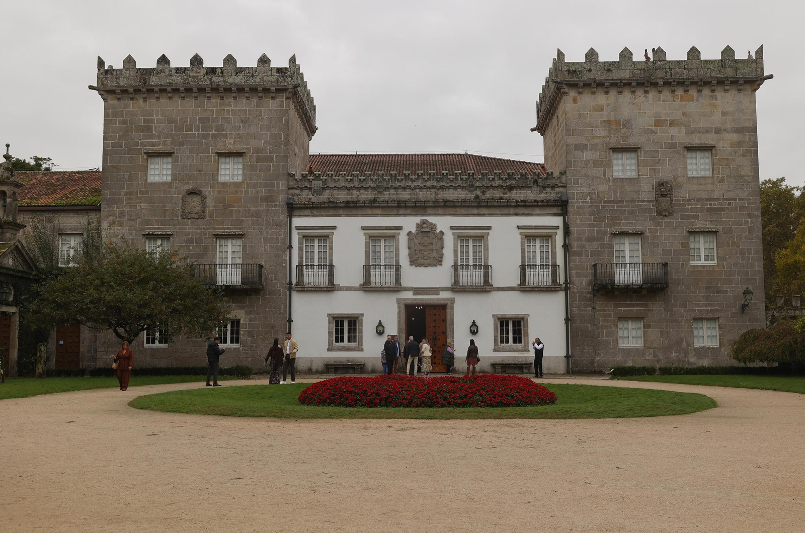 El pazo de Quiñones de León, que cumple este año el centenario de su donación al Ayuntamiento.
