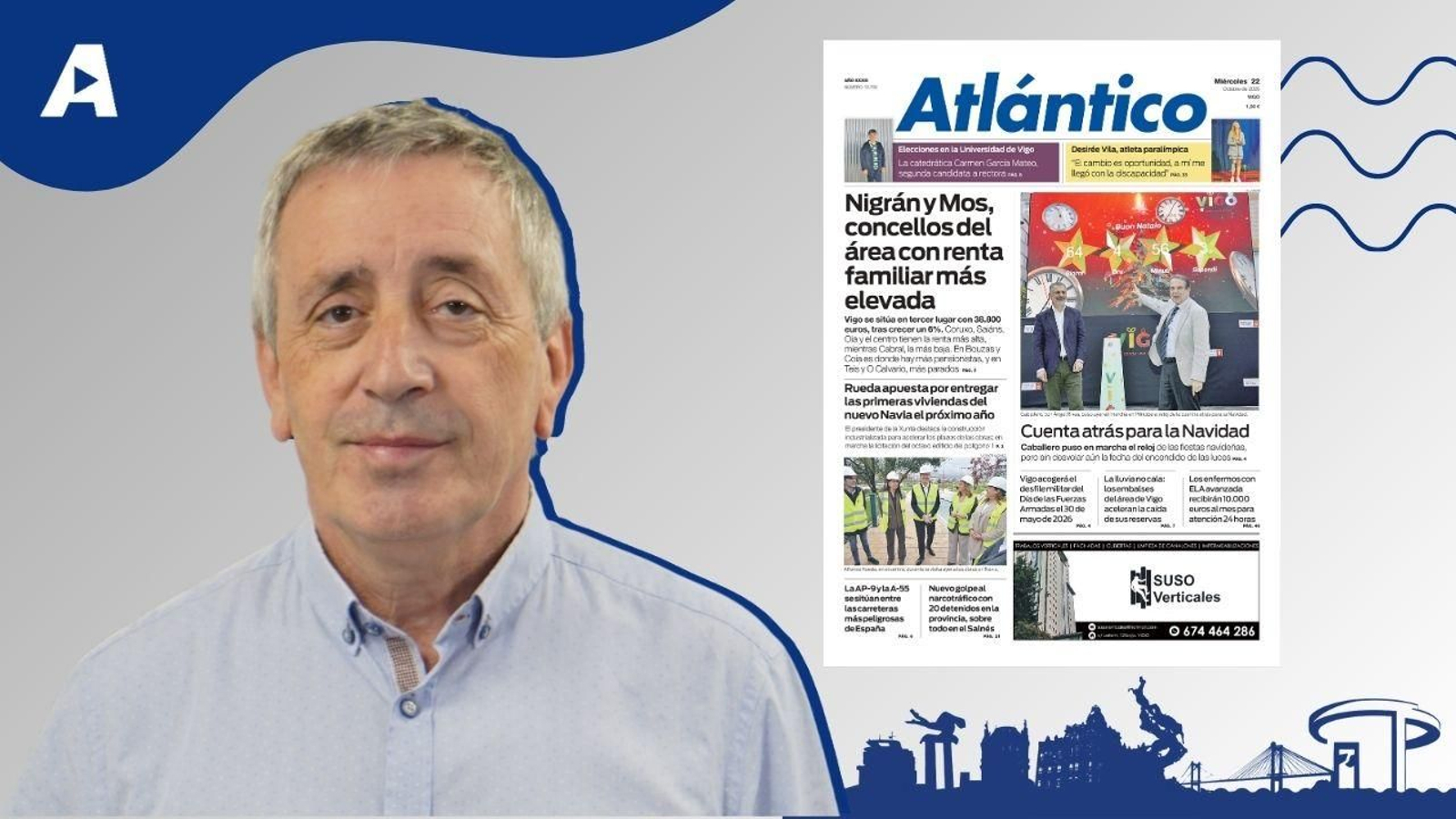 La portada de Atlántico del 22 de octubre