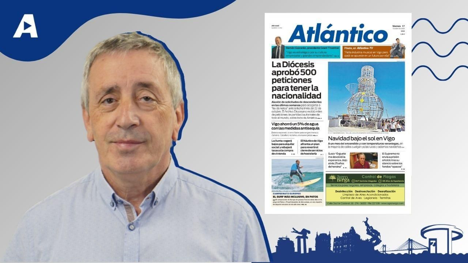 La portada de Atlántico del 17 de octubre