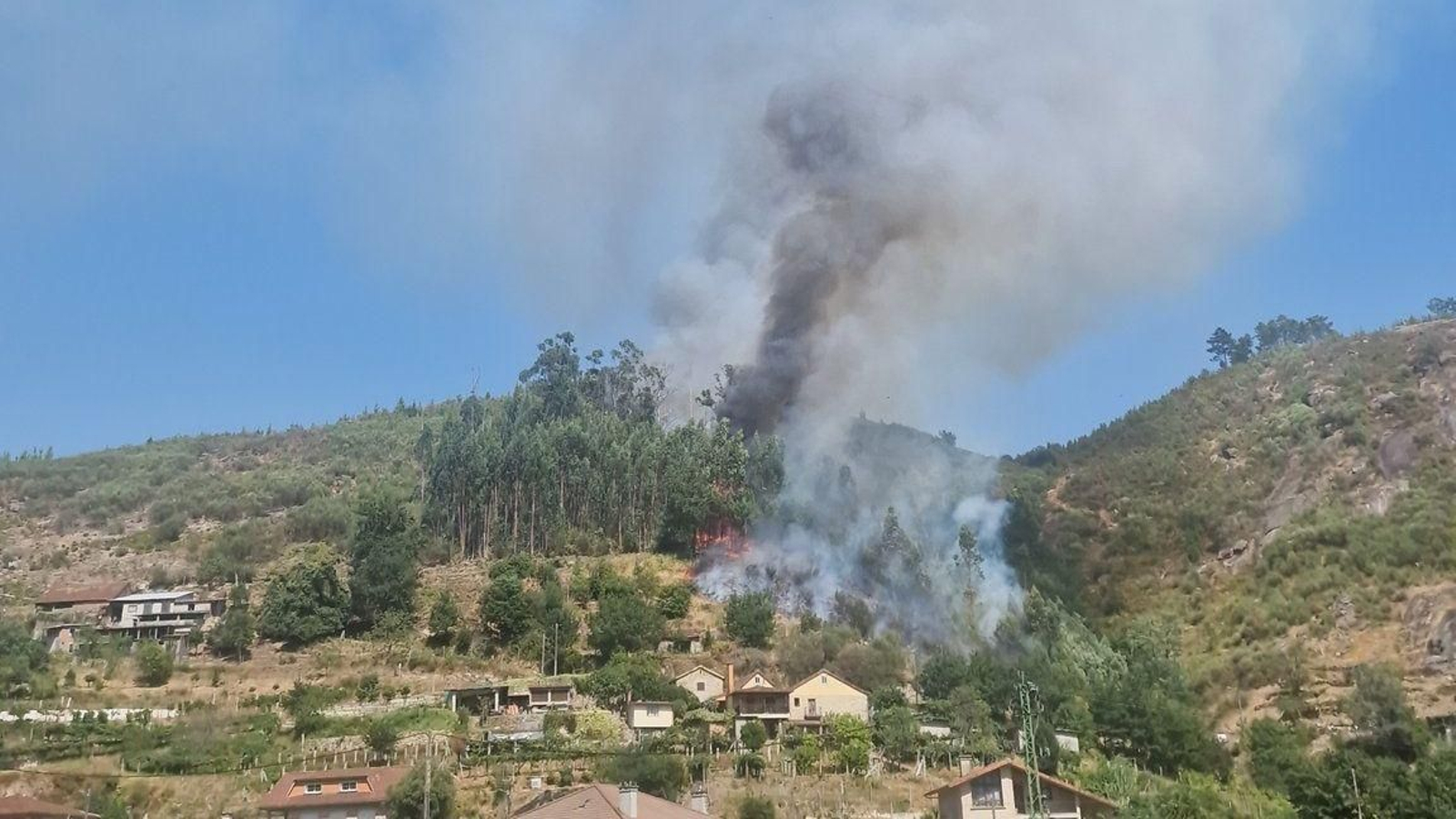 Incendio en Salceda.