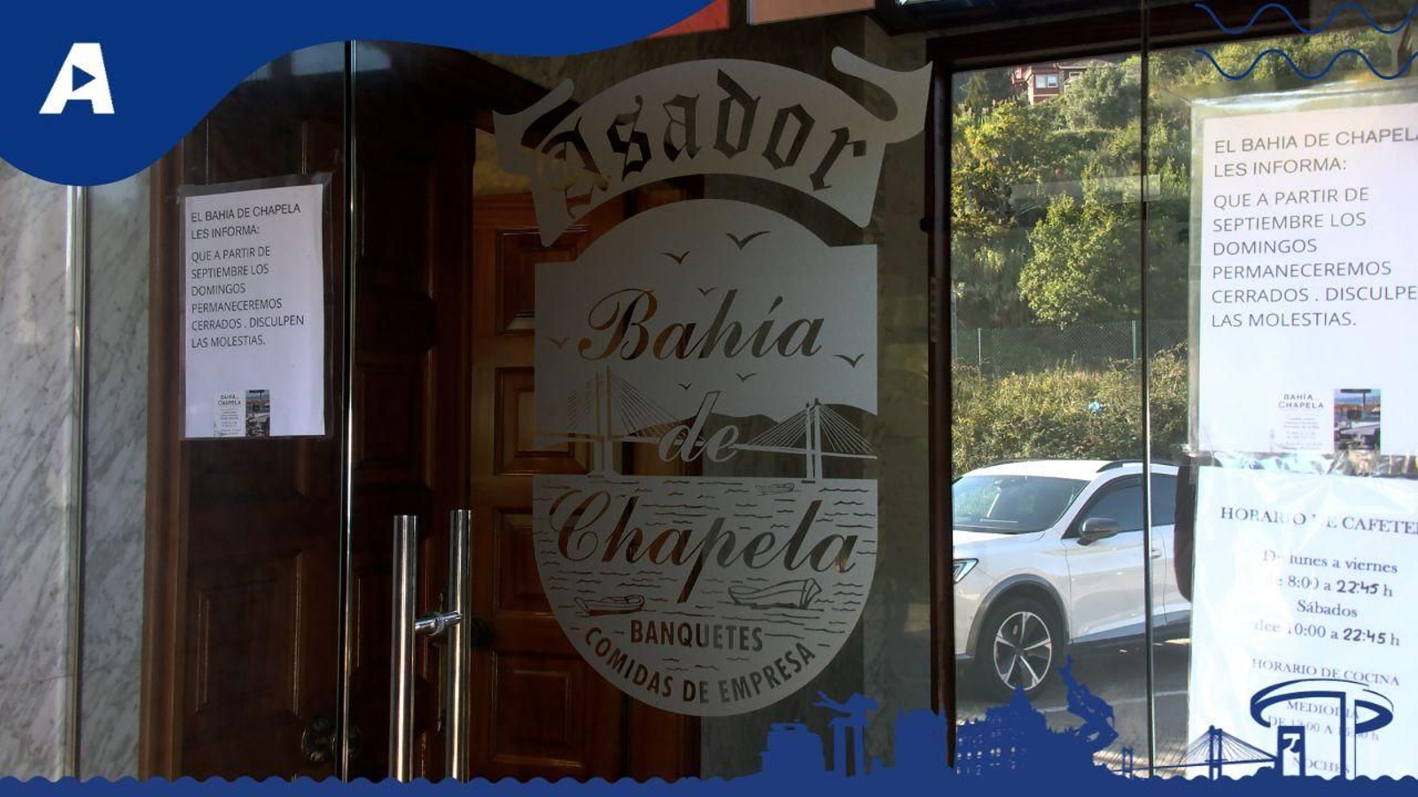 Bahía de Chapela, carne a la brasa directa a la mesa