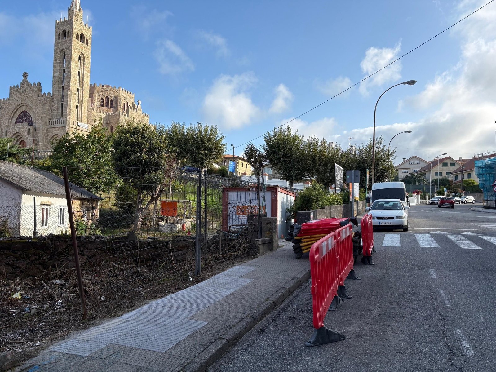 Imagen de la zona donde se acometerán las obras de mejora en Panxón.
