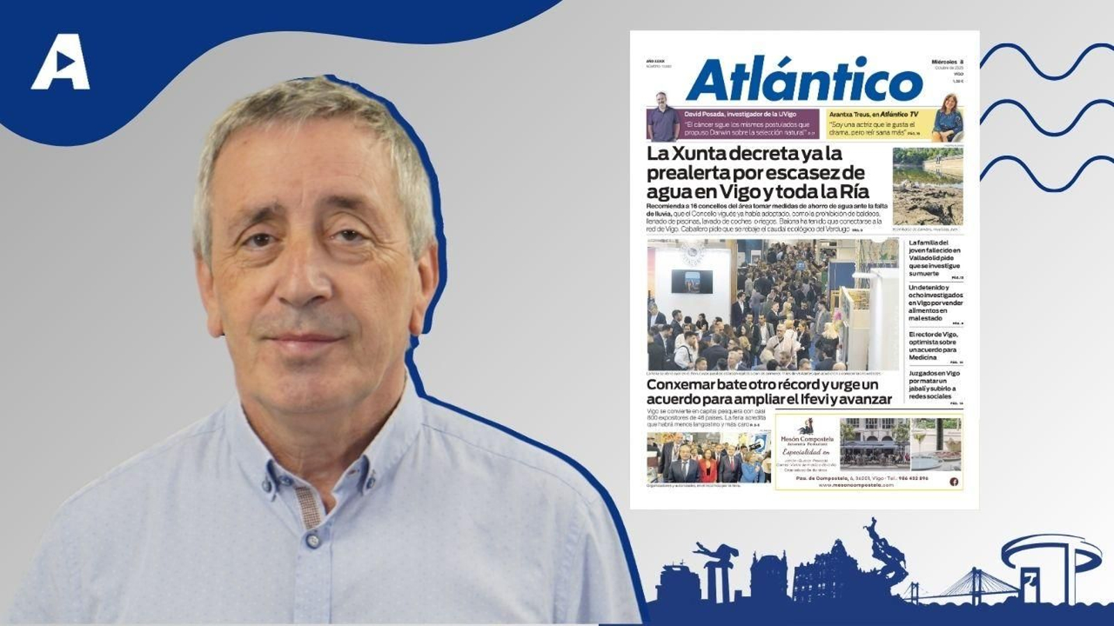 La portada de Atlántico del 8 de octubre