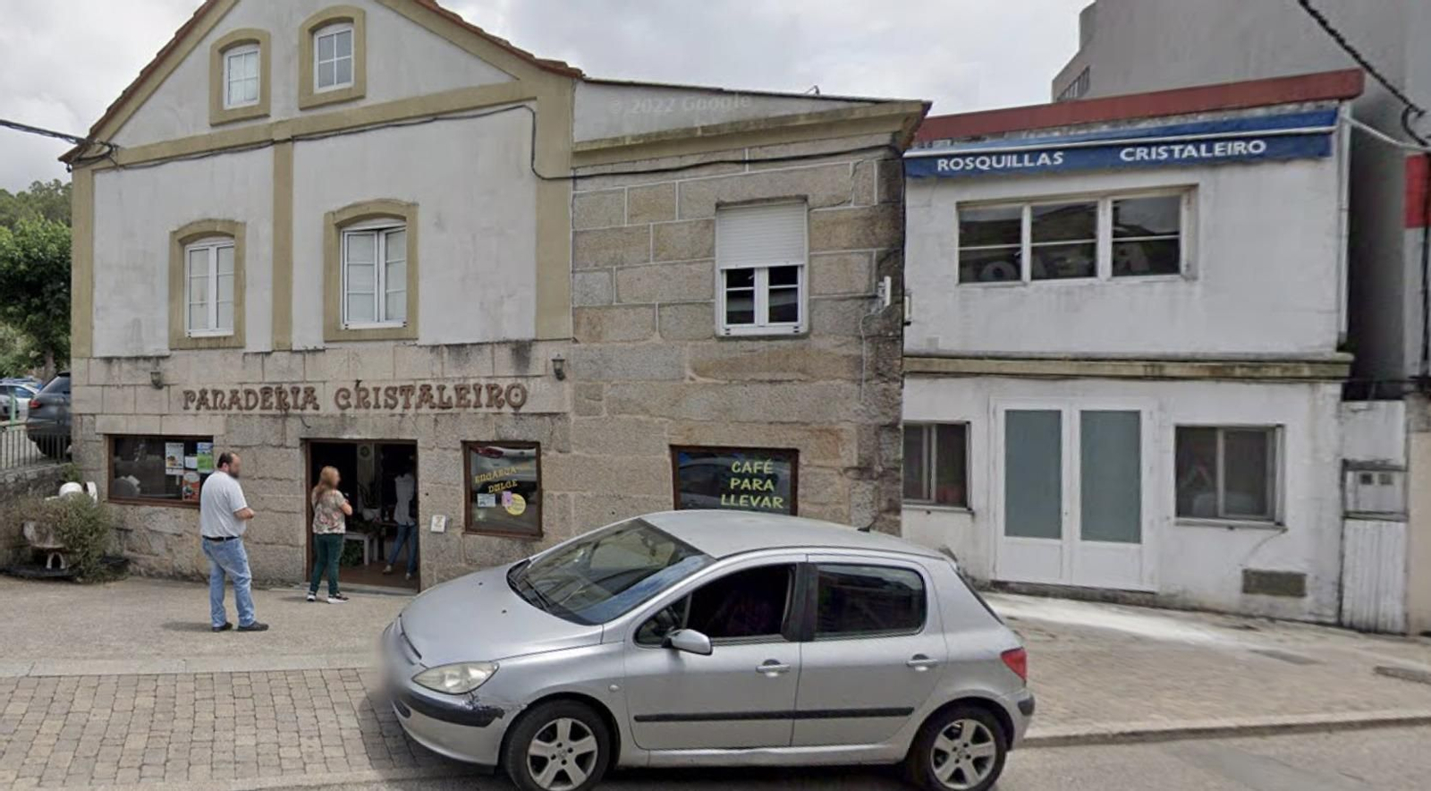 La panadería Cristaleiro, en la calle San Bieito, en Gondomar.